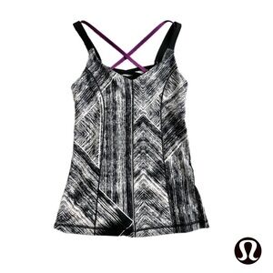 Lululemon Hot to Street Tank in Heat Wave Sz 6